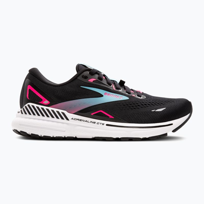 Γυναικεία παπούτσια για τρέξιμο Brooks Adrenaline GTS 23 GTX black/knockout pink/aqua 9