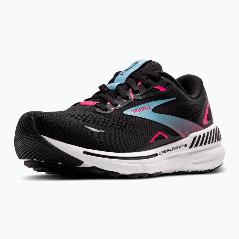 Γυναικεία παπούτσια για τρέξιμο Brooks Adrenaline GTS 23 GTX black/knockout pink/aqua 12