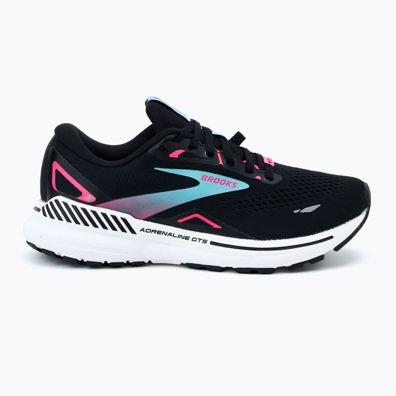 Γυναικεία παπούτσια για τρέξιμο Brooks Adrenaline GTS 23 GTX black/knockout pink/aqua 2