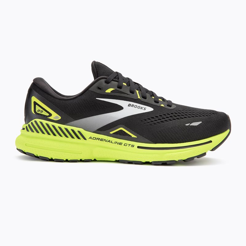 Ανδρικά παπούτσια για τρέξιμο Brooks Adrenaline GTS 23 black/green/white 2