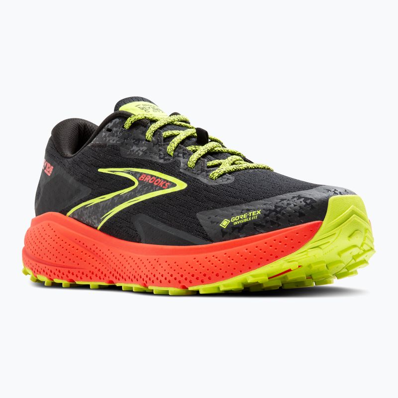 Ανδρικά παπούτσια για τρέξιμο Brooks Divide 5 GTX black/cherry/lime 8