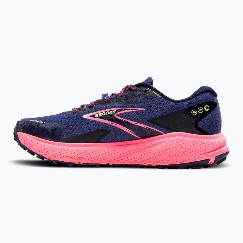 Γυναικεία παπούτσια για τρέξιμο Brooks Divide 5 GTX grey blue/pink/lime 10