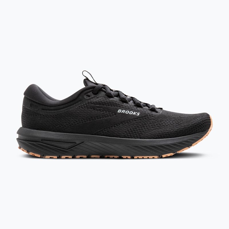 Ανδρικά παπούτσια για τρέξιμο Brooks Revel 7 black/black 9