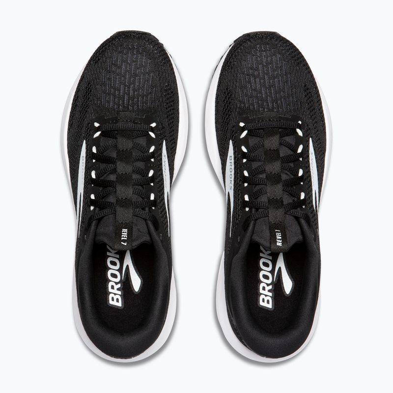 Ανδρικά παπούτσια για τρέξιμο Brooks Revel 7 black/white 12