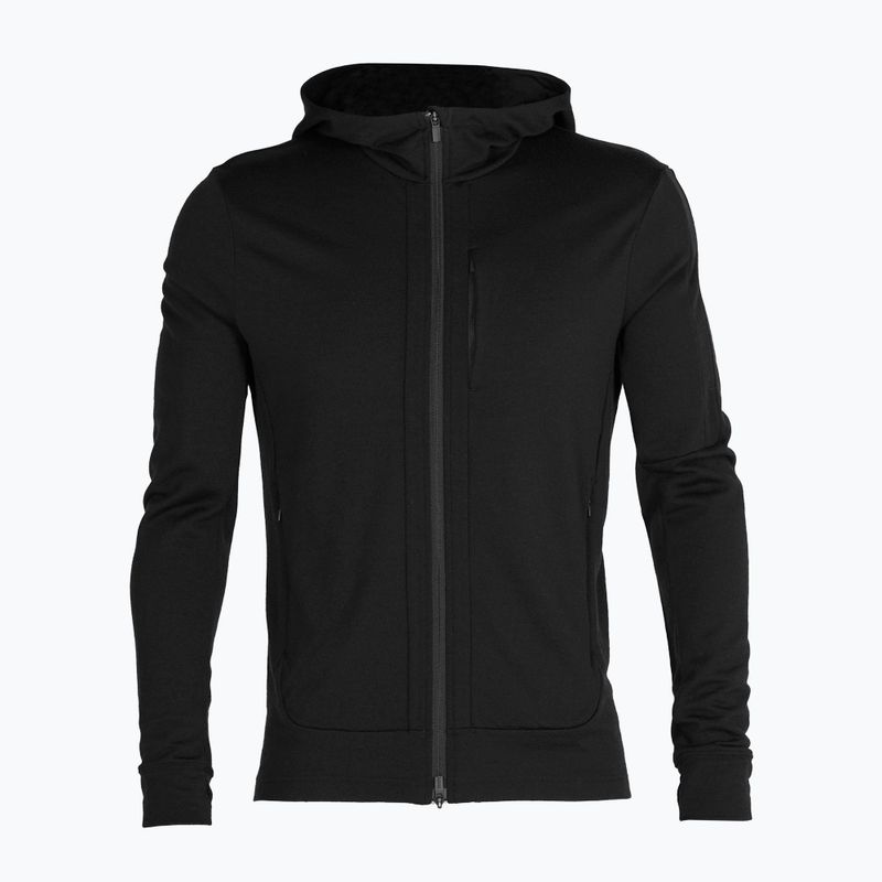 Ανδρικό Icebreaker Quantum III LS Zip Hood trekking φούτερ μαύρο IB0A59JX0011 9