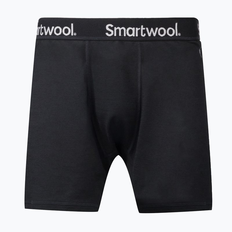 Ανδρικά Smartwool Merino Sport 150 Boxer Brief Boxed θερμικό μποξεράκι μαύρο SW017342001