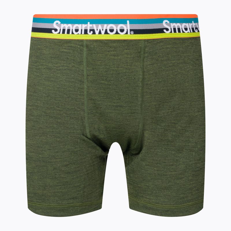 Ανδρικό Smartwool Merino Sport 150 Boxer Brief Boxed θερμικό μποξεράκι πράσινο SW017342B45