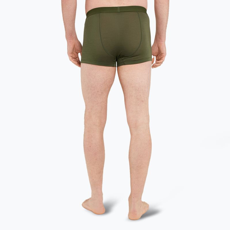 Ανδρικά θερμικά σορτς μποξεράκια icebreaker Merino 125 Cool-Lite Anatomica Trunks loden 4