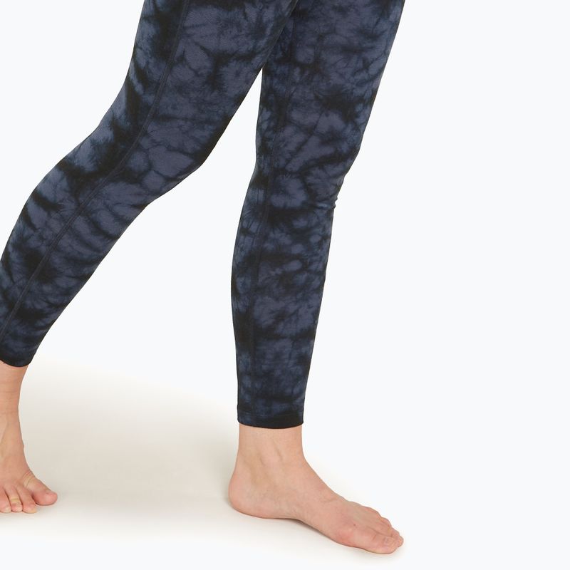 Icebreaker γυναικείο θερμικό παντελόνι Merino 200 Oasis Leggings Cloud Dye γραφίτης/μαύρο 5