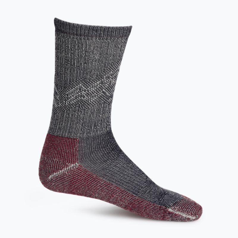 Smartwool Classic Hike Light Cushion Mountain Pattern Crew κάλτσες πεζοπορίας navy blue SW0016440921 3