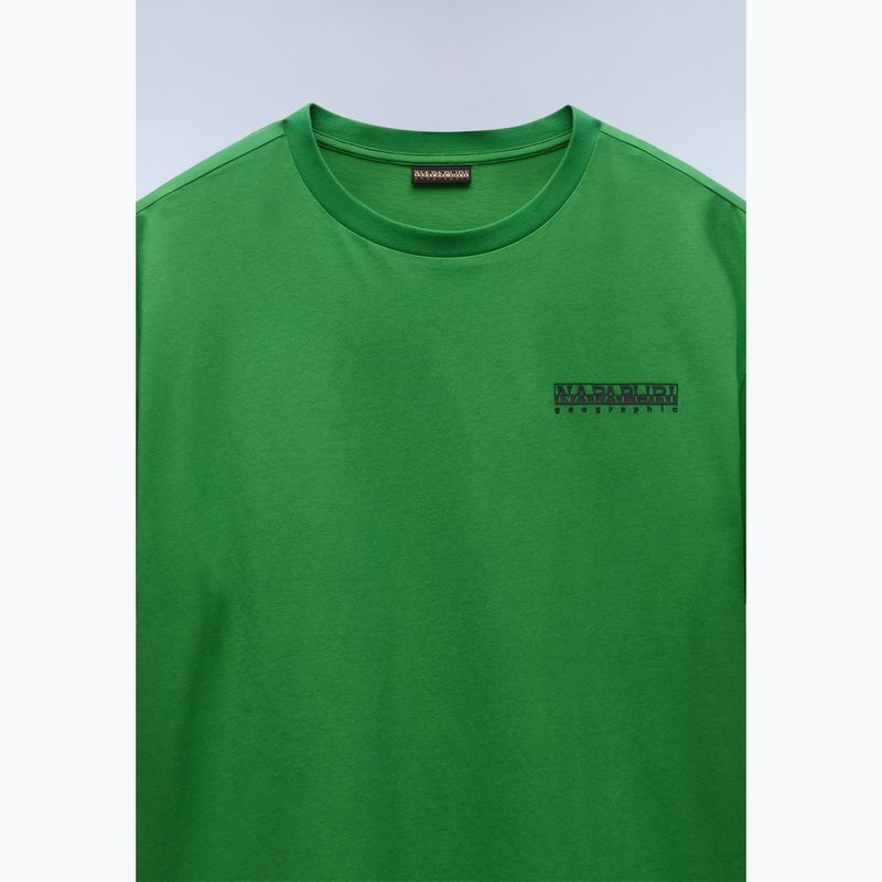 Ανδρικό t-shirt Napapijri S-Linth green kelly t-shirt 7