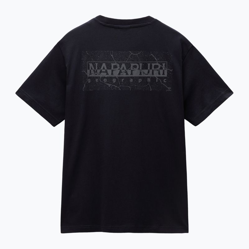 Ανδρικό μπλουζάκι Napapijri S-Albula black 041 6