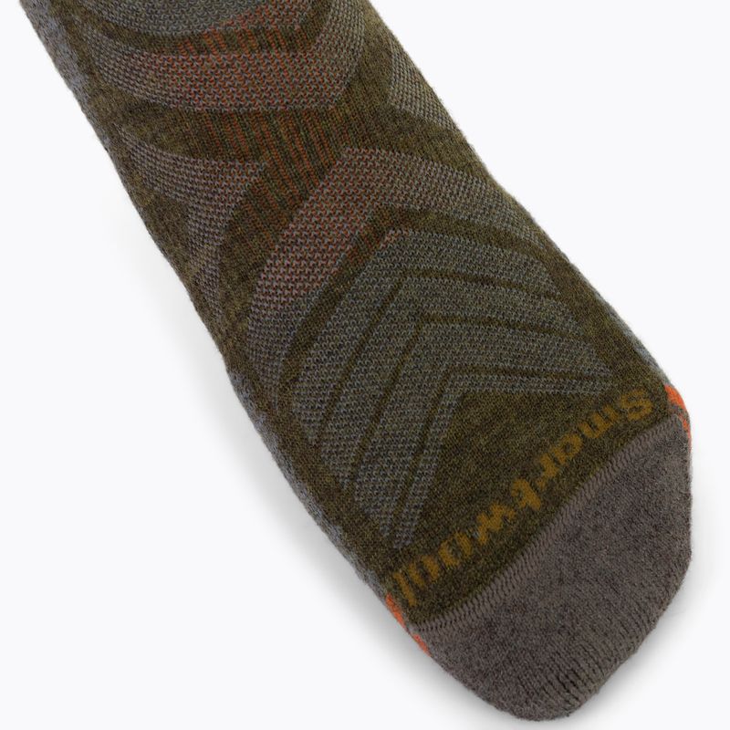 Smartwool Hike Light Cushion Crew καφέ κάλτσες πεζοπορίας SW001614D11 3