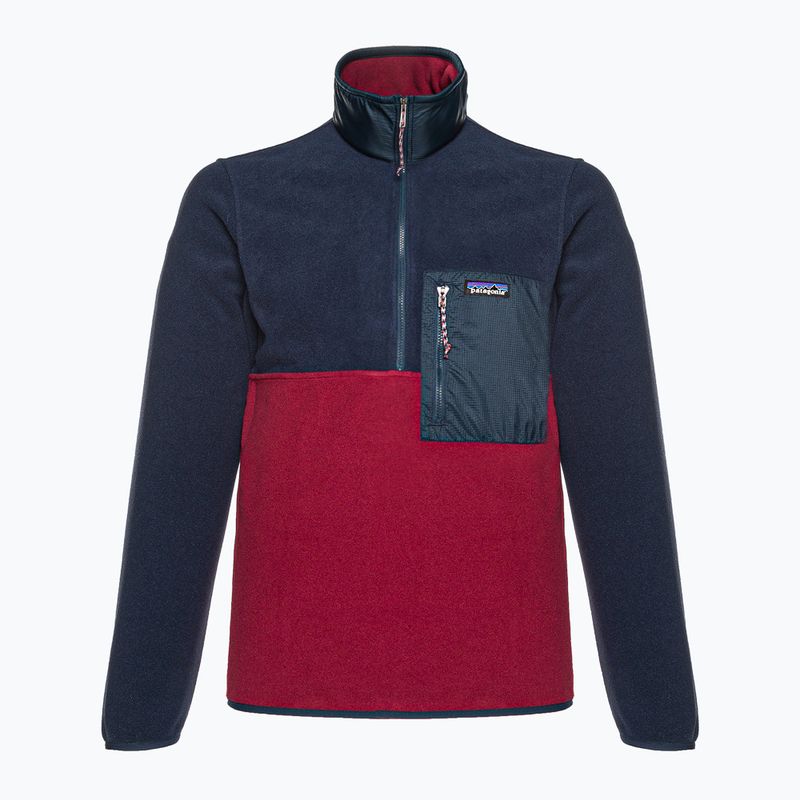 Ανδρικό Patagonia Microdini 1/2 Zip P/O fleece φούτερ κερί κόκκινο 3