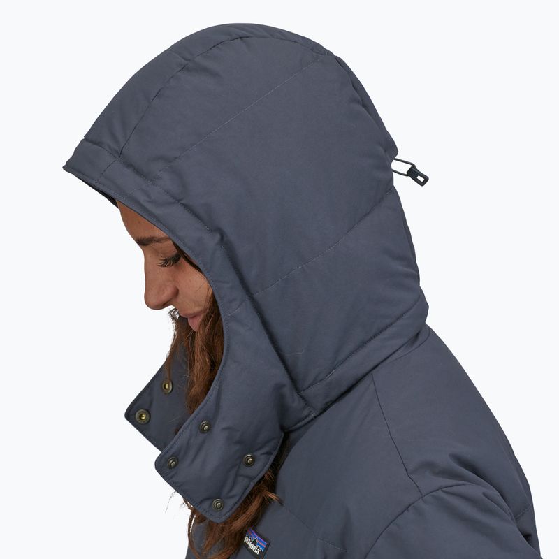 Γυναικείο πουπουλένιο παλτό Patagonia Downdrift Parka smolder blue 4