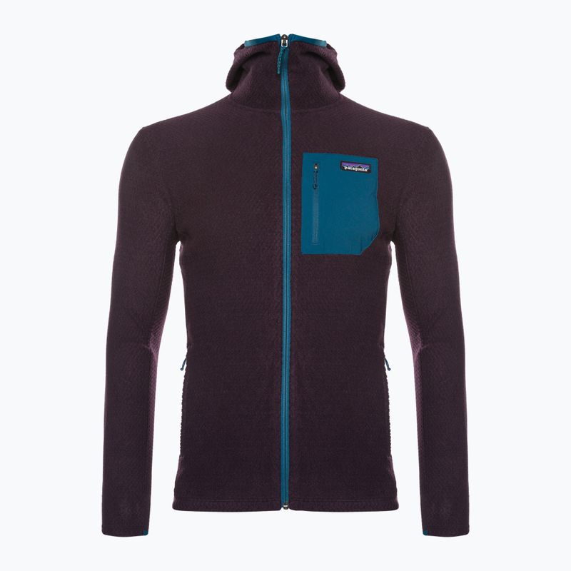 Patagonia R1 Air Full-Zip obsidian plum ανδρικό φούτερ πεζοπορίας 3