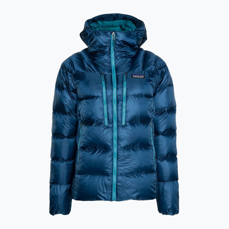 Patagonia γυναικείο πουπουλένιο μπουφάν Fitz Roy Down Hoody lagom blue