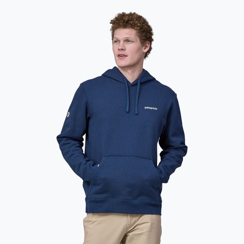 Patagonia Fitz Roy Icon Uprisal Hoody lagom μπλε φούτερ