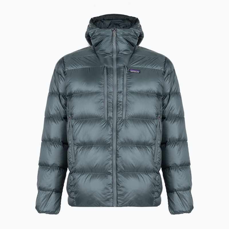 Patagonia ανδρικό πουπουλένιο μπουφάν Fitz Roy Down Hoody nouveau green