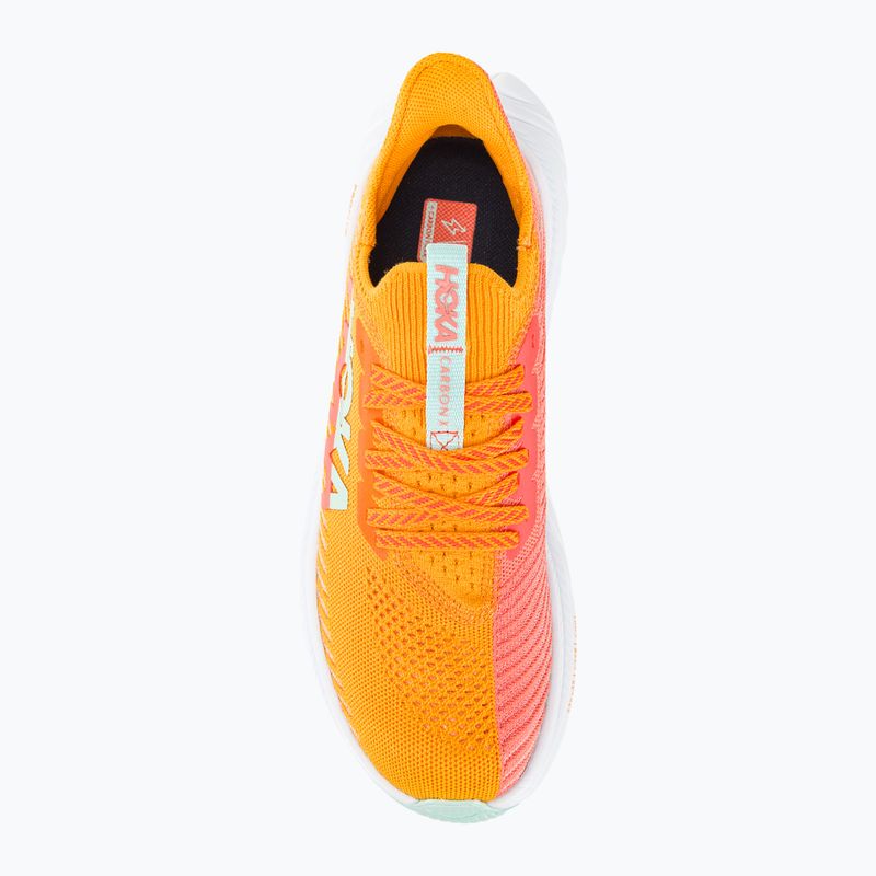 Γυναικεία παπούτσια για τρέξιμο HOKA Carbon X 3 radiant yellow/camellia 7