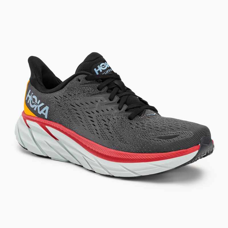 HOKA ανδρικά παπούτσια για τρέξιμο Clifton 8 γκρι 1119393-ACTL