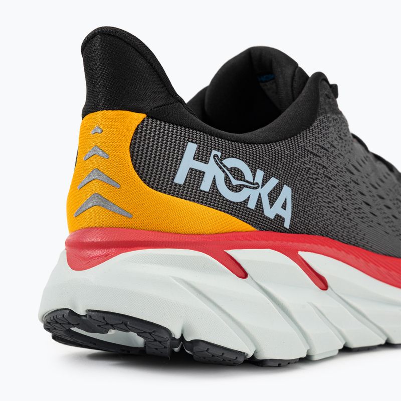 HOKA ανδρικά παπούτσια για τρέξιμο Clifton 8 γκρι 1119393-ACTL 9