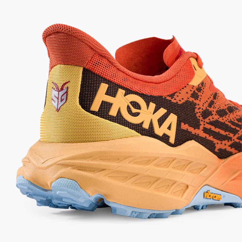 HOKA Speedgoat 5 ανδρικά παπούτσια για τρέξιμο πορτοκαλί 1123157-PBAY 8