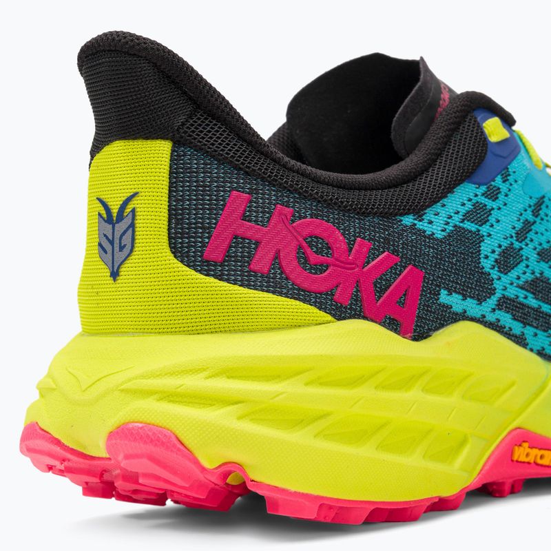 HOKA Speedgoat 5 ανδρικά παπούτσια για τρέξιμο μπλε 1123157-SBBK 8