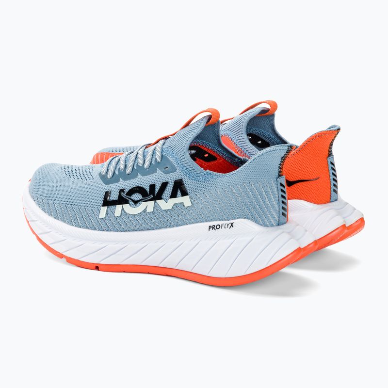 Ανδρικά παπούτσια τρεξίματος HOKA Carbon X 3 mountain spring/puffin's bill 3