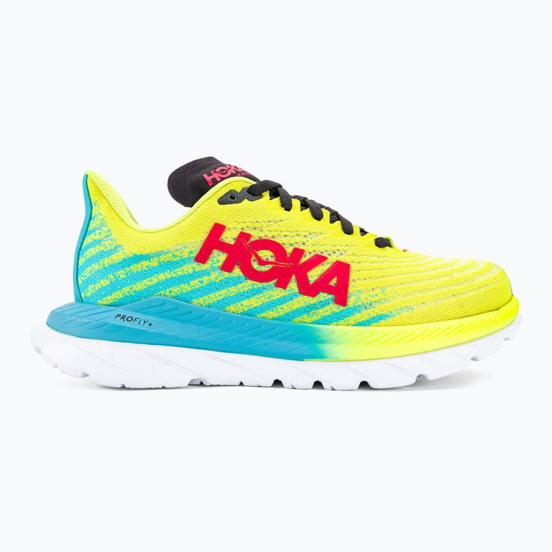 Γυναικεία παπούτσια για τρέξιμο HOKA Mach 5 evening primrose/scuba blue 2