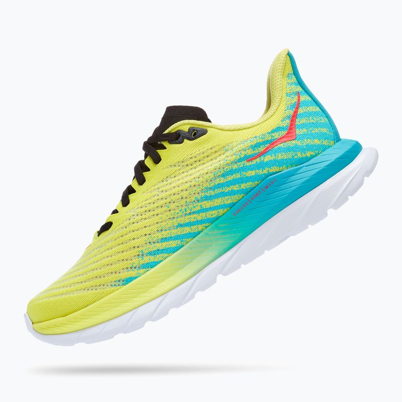 Γυναικεία παπούτσια για τρέξιμο HOKA Mach 5 evening primrose/scuba blue 12