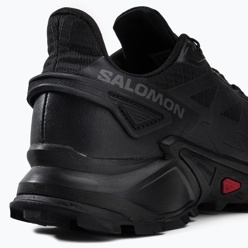 Salomon Supercross 4 γυναικεία παπούτσια για τρέξιμο μαύρο L41737400 10