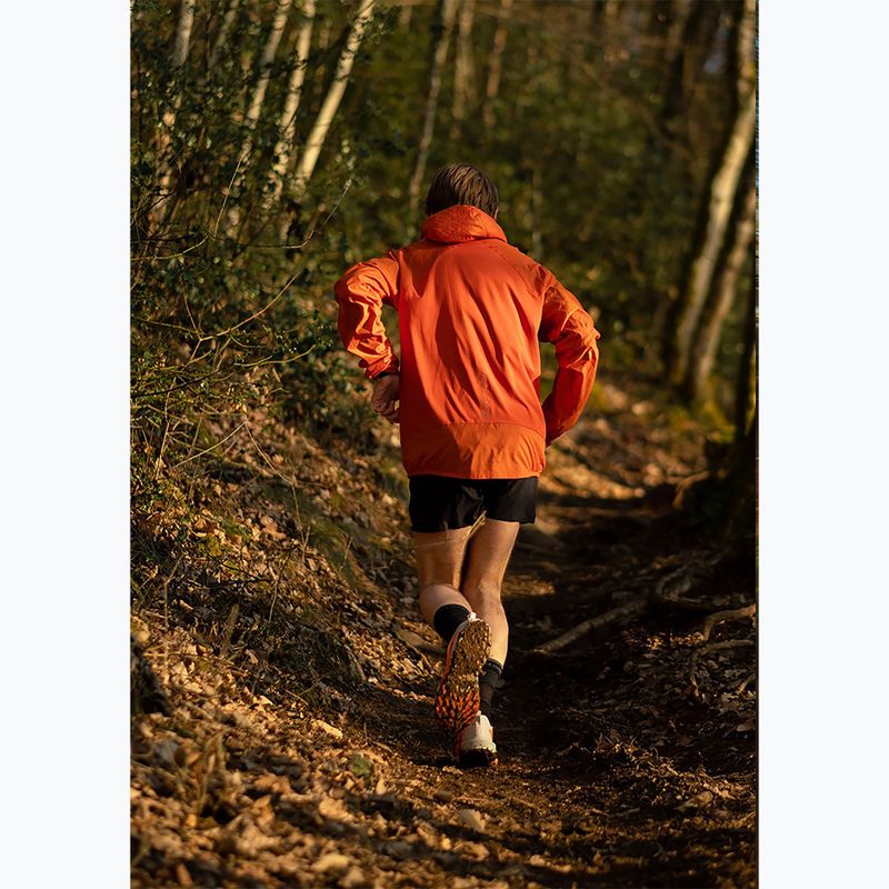 Ανδρικά παπούτσια τρεξίματος Salomon Sense Ride 5 lunar rock/shocking orange/fiery red 8