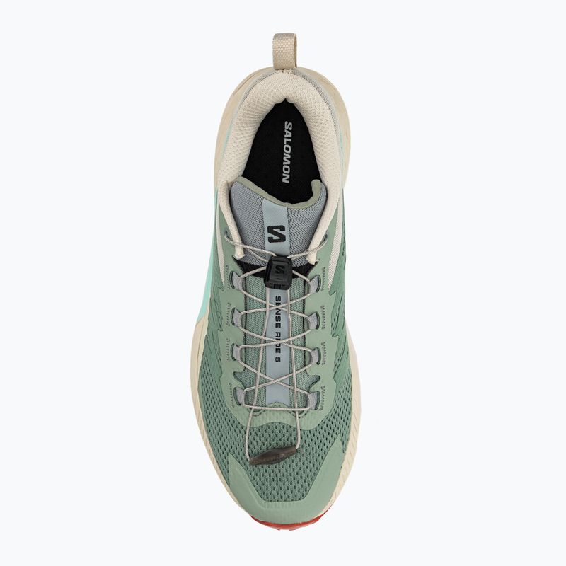 Salomon Sense Ride 5 Lily Pad/Rainy Day/Bleached Aqua ανδρικά παπούτσια για τρέξιμο L47211700 7