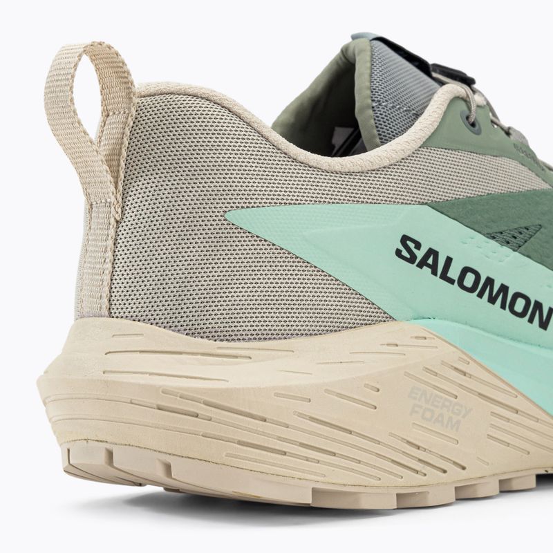 Salomon Sense Ride 5 Lily Pad/Rainy Day/Bleached Aqua ανδρικά παπούτσια για τρέξιμο L47211700 10