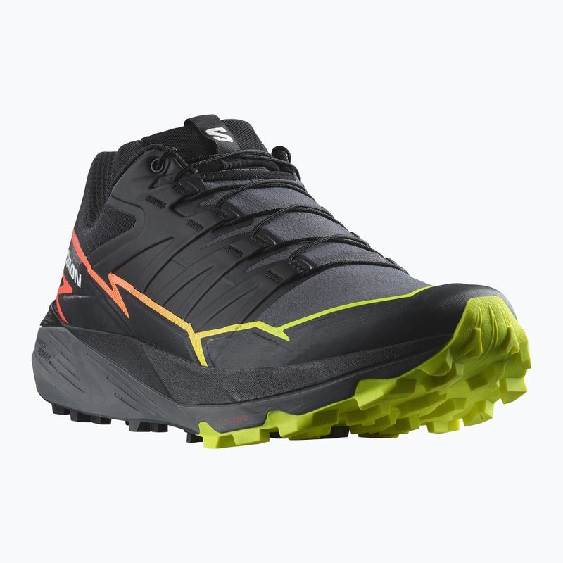 Salomon Thundercross ανδρικά αθλητικά παπούτσια για τρέξιμο μαύρο/ησυχαστική απόχρωση/φλογερό κοράλλι 12