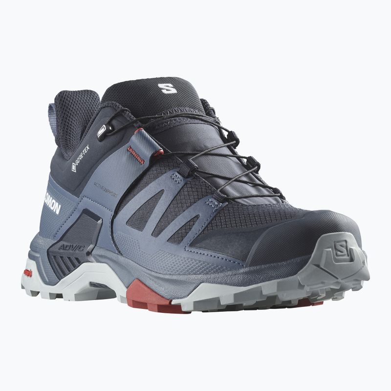 Ανδρικά παπούτσια πεζοπορίας Salomon X Ultra 4 GTX carbon/bering sea/pearl blue 8