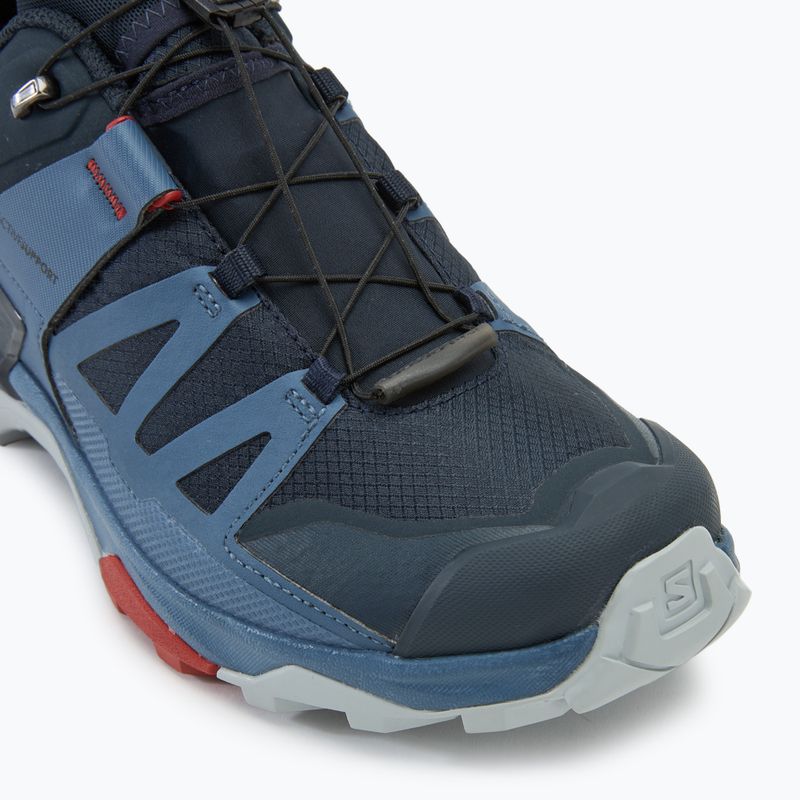 Ανδρικά παπούτσια πεζοπορίας Salomon X Ultra 4 GTX carbon/bering sea/pearl blue 7