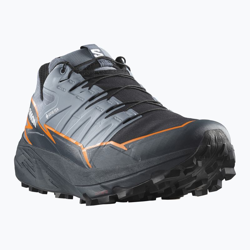 Salomon Thundercross GTX ανδρικά παπούτσια για τρέξιμο flint stone/carbon/orange pepper