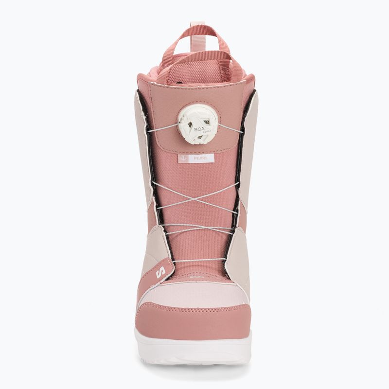 Γυναικείες μπότες snowboard Salomon Pearl Boa ash rose/lilac ash/white 3