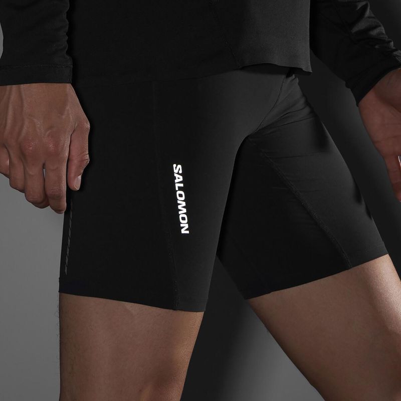 Ανδρικό Salomon Sense Aero Tights βαθύ μαύρο σορτς τρεξίματος 5