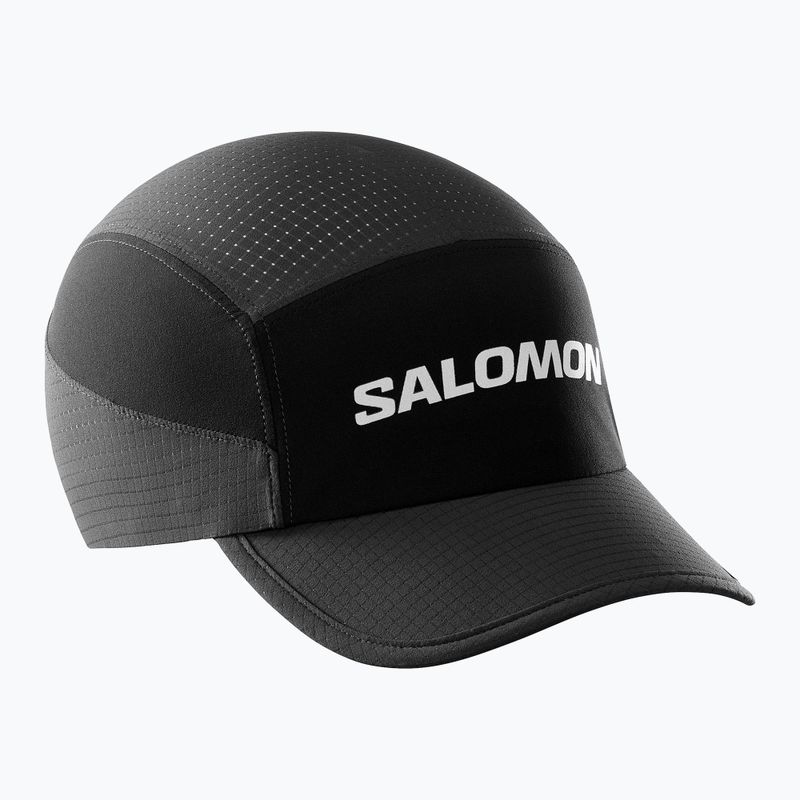 Salomon Sense Aero βαθύ μαύρο καπέλο μπέιζμπολ