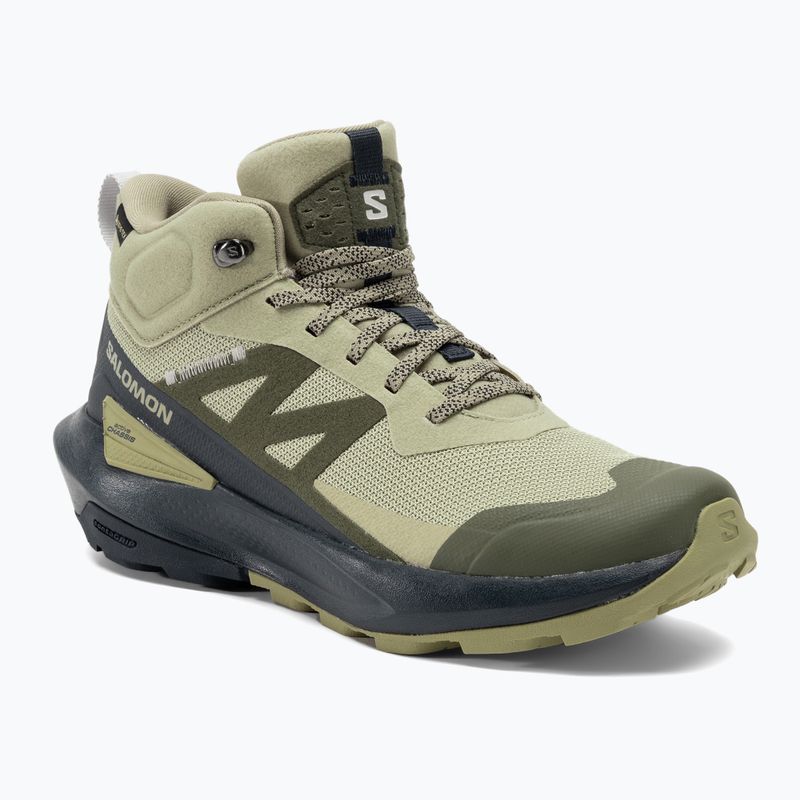 Salomon Elixir Activ MID GTX slate green/carbon glacier ανδρικές μπότες πεζοπορίας