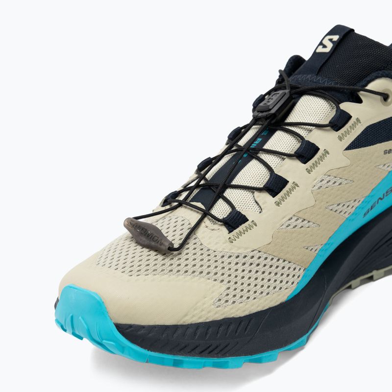 Ανδρικά παπούτσια τρεξίματος Salomon Sense Ride 5 alfalfa/carbon/peacock blue 8