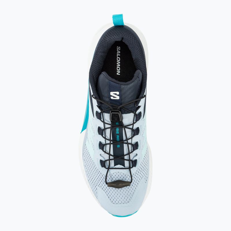 Γυναικεία παπούτσια τρεξίματος Salomon Sense Ride 5 cashmere blue/carbon/peacock blue 5