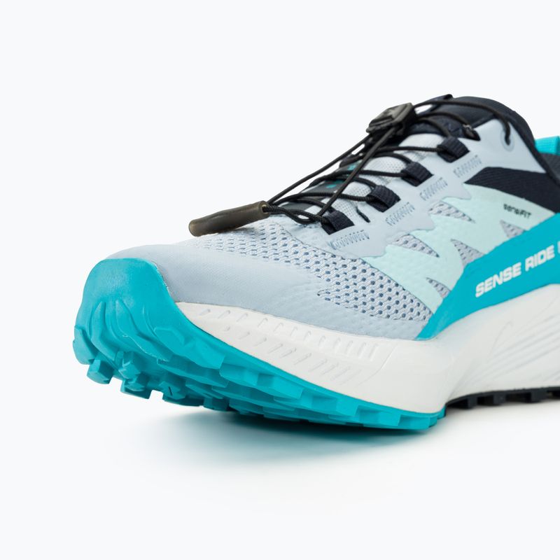 Γυναικεία παπούτσια τρεξίματος Salomon Sense Ride 5 cashmere blue/carbon/peacock blue 7