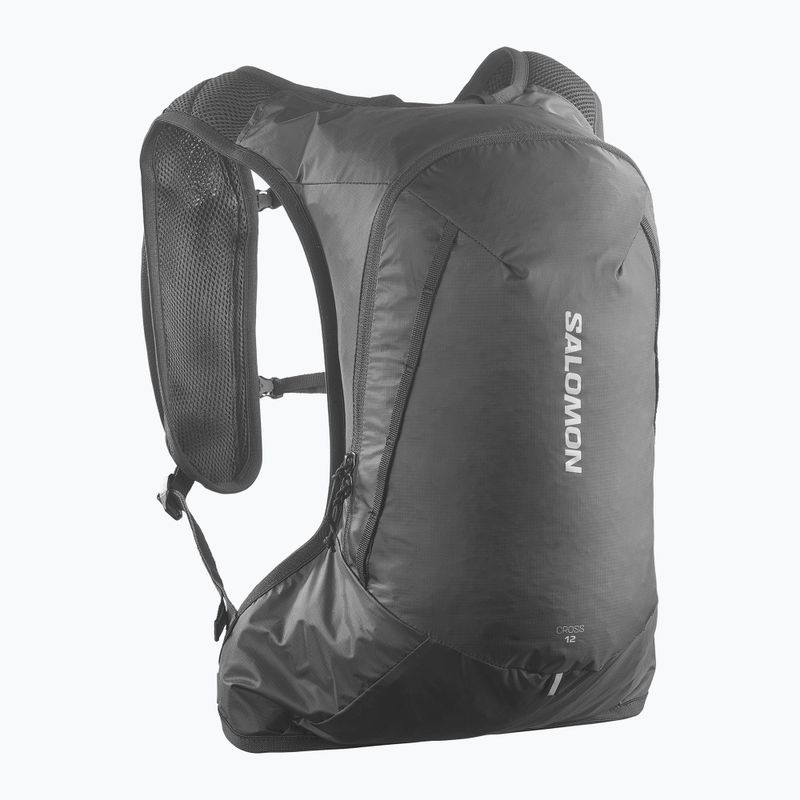 Salomon Cross 12 l μαύρο σακίδιο πλάτης για τρέξιμο