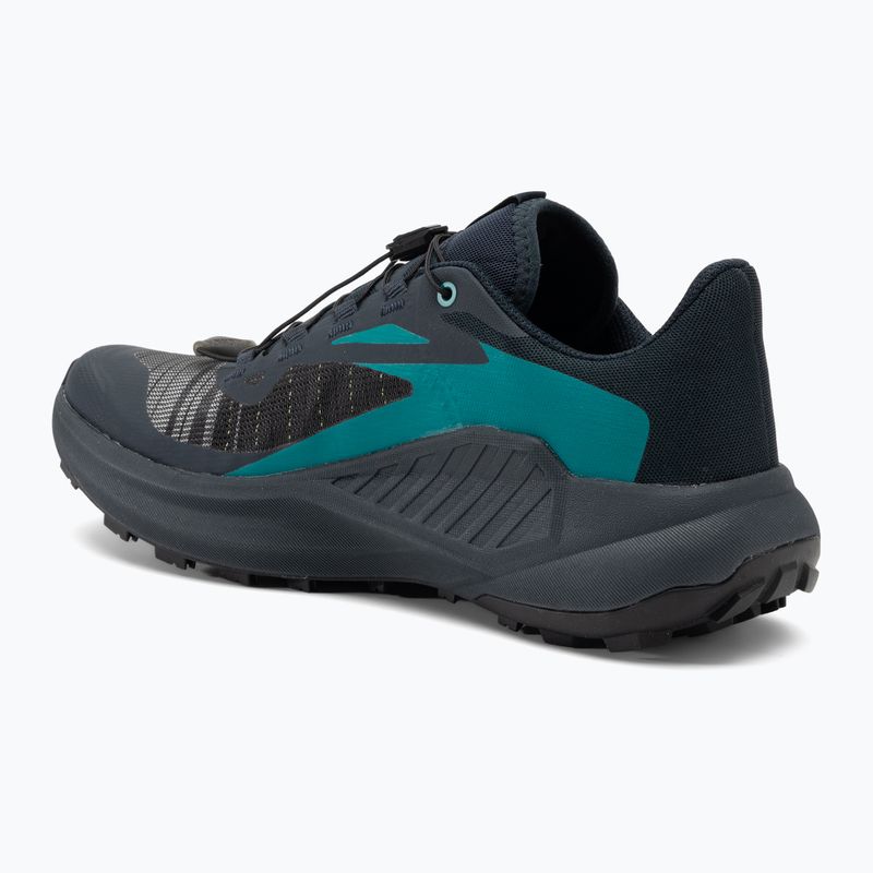 Salomon Genesis ανδρικά παπούτσια για τρέξιμο carbon/tahitian tide/quiet shade 3