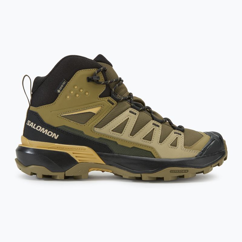 Ανδρικά παπούτσια πεζοπορίας Salomon X Ultra 360 MID GTX olive night/slate green/southern moss 2