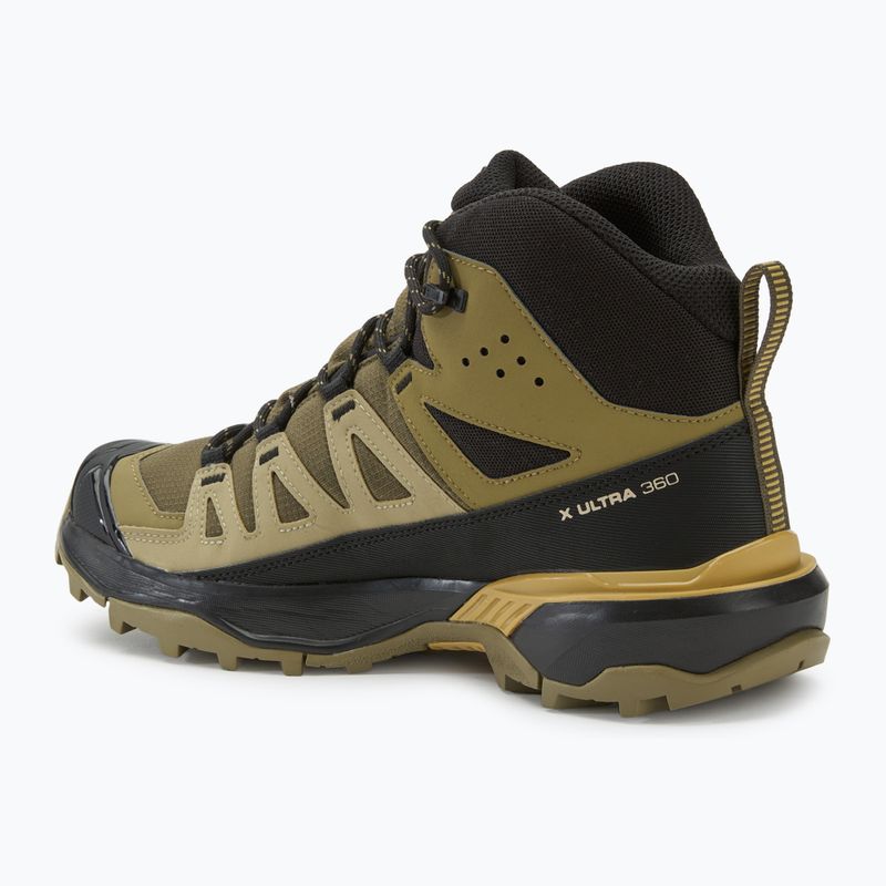 Ανδρικά παπούτσια πεζοπορίας Salomon X Ultra 360 MID GTX olive night/slate green/southern moss 3